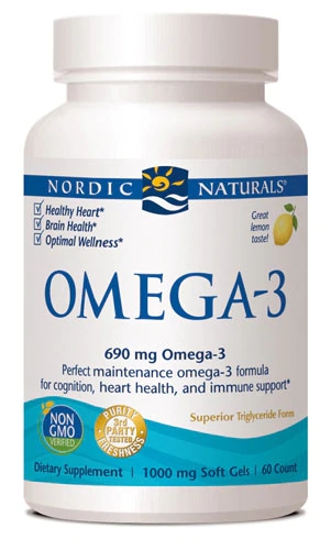 Comprar Nordic Naturals Omega-3 Lemon -- 690 mg - 60 Softgels