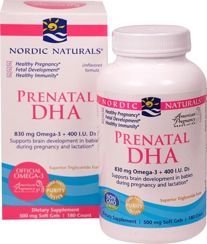 Comprar Nordic Naturals Prenatal DHA -- 180 Softgels