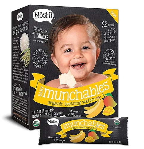 Comprar Nosh Baby Munchables Teething Wafers - Banana & Mango -- 13 Packs