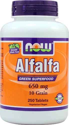 Comprar NOW Alfalfa -- 650 mg - 250 Tablets