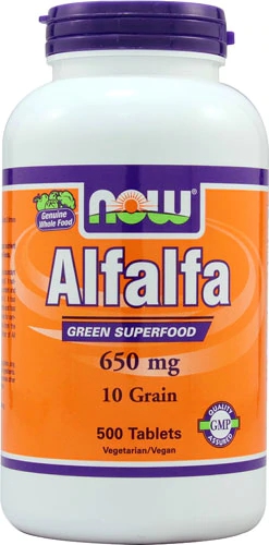 Comprar NOW Alfalfa -- 650 mg - 500 Tablets