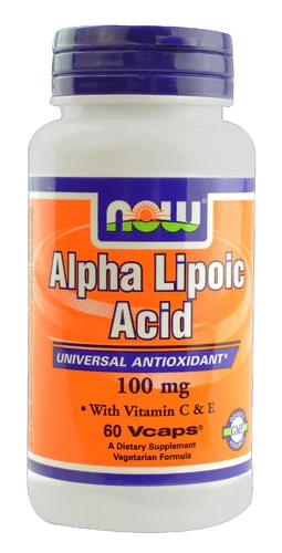 NOW Alpha Lipoic Acid -- 100 mg - 60 Vcaps®
