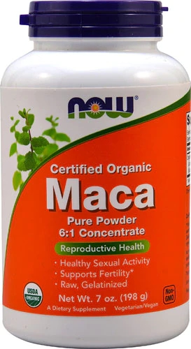 Comprar NOW Certified Organic Maca -- 7 oz
