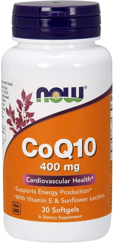 Comprar NOW CoQ10 -- 400 mg - 30 Softgels