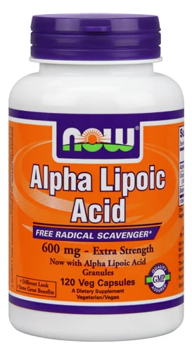 Comprar NOW Foods Alpha Lipoic Acid Extra Strength -- 600 mg - 120 Veg Capsules