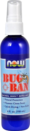 NOW Foods Bug Ban™ Natural Insect Repellent -- 4 fl oz