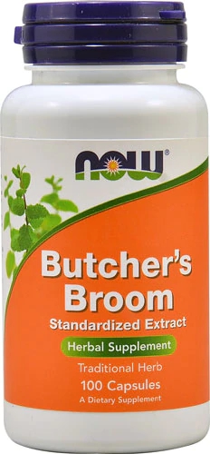 Comprar NOW Foods Butcher's Broom -- 100 Capsules