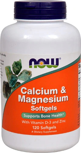 Comprar NOW Foods Calcium & Magnesium -- 120 Softgels