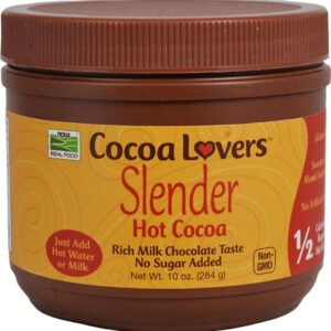 NOW Foods Cocoa Lovers™ Slender Hot Cocoa Milk Chocolate -- 10 oz