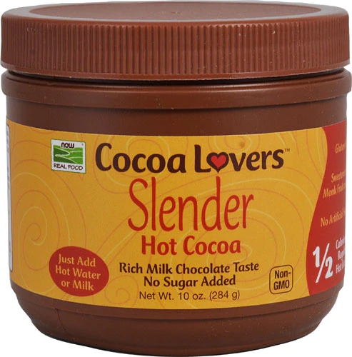 NOW Foods Cocoa Lovers™ Slender Hot Cocoa Milk Chocolate -- 10 oz