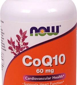 NOW Foods CoQ10 -- 60 mg - 180 Vcaps®