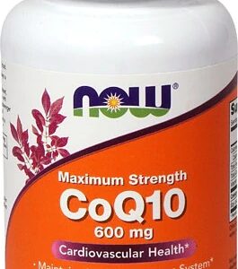 NOW Foods CoQ10 -- 600 mg - 60 Softgels