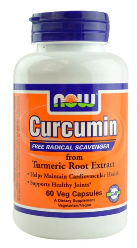 Comprar NOW Foods Curcumin -- 60 Veg Capsules