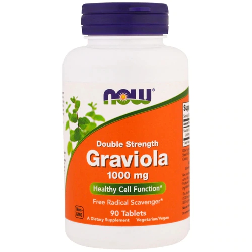 Comprar NOW Foods Double Strength Graviola -- 1000 mg - 90 Tablets