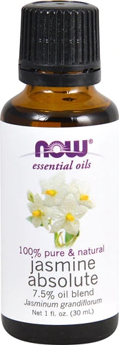 Comprar NOW Foods Essential Oils Jasmine Absolute 7.5% Oil Blend -- 1 fl oz