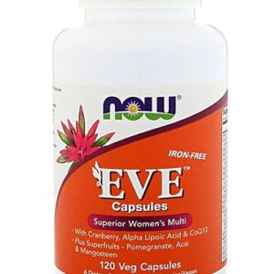 NOW Foods EVE™ Superior Women's Multi Iron-Free -- 120 Veg Capsules