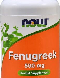 NOW Foods Fenugreek -- 500 mg - 100 Capsules