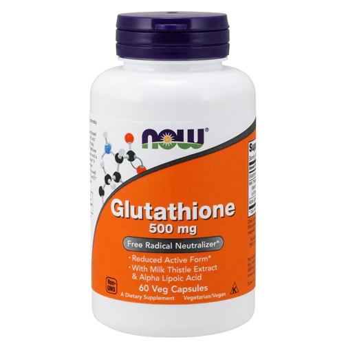 Comprar NOW Foods Glutathione -- 500 mg - 60 Veg Capsules