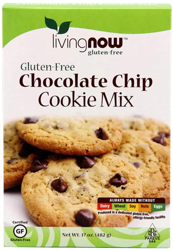 Comprar NOW Foods Livingnow™ Cookie Mix Gluten Free Chocolate Chip -- 17 oz
