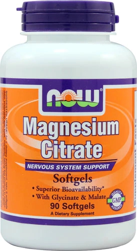 Comprar NOW Foods Magnesium Citrate -- 90 Softgels