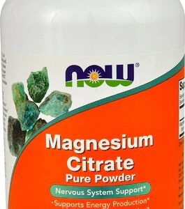 NOW Foods Magnesium Citrate Pure Powder -- 8 oz