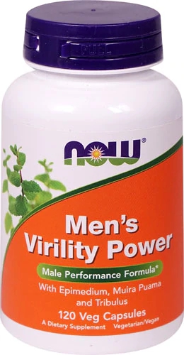 Comprar NOW Foods Men's Virility Power Male Performance Formula -- 120 Vegetarian Capsules