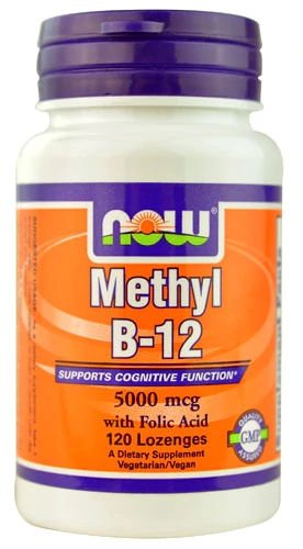Comprar NOW Foods Methyl B12 -- 5000 mcg - 120 Lozenges