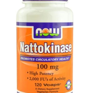 Comprar NOW Foods Nattokinase -- 100 mg - 120 Veg Capsules