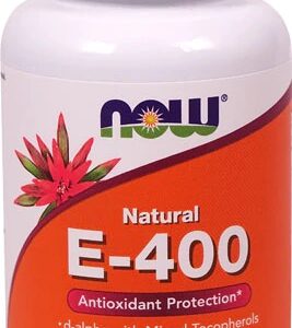 Comprar NOW Foods Natural E-400 -- 100 Softgels