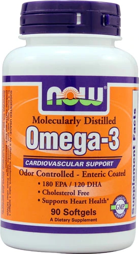 NOW Foods Omega-3 -- 90 Softgels