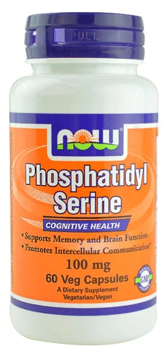 Comprar NOW Foods Phosphatidyl Serine -- 100 mg - 60 Veg Capsules