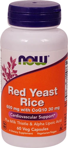 Comprar NOW Foods Red Yeast Rice with CoQ10 -- 60 Veg Capsules