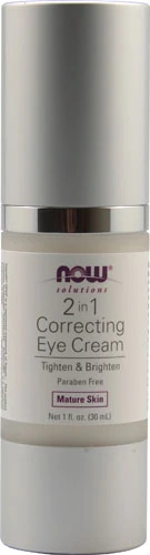 Comprar NOW Foods Solutions 2 in 1 Correcting Eye Cream -- 1 fl oz