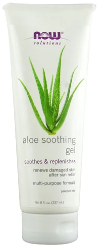 NOW Foods Solutions Aloe Soothing Gel -- 8 fl oz