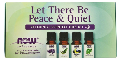 Comprar NOW Foods Solutions® Let There Be Peace & Quiet Relaxing Essential Oils Kit -- 1 Kit