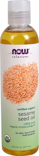 Comprar NOW Foods Solutions Organic Sesame Seed Oil -- 8 fl oz