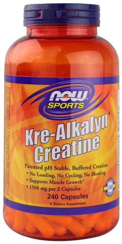 Comprar NOW Foods Sports Kre-Alkalyn® Creatine -- 240 Capsules