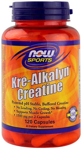 Comprar NOW Foods Sports Kre-Alkalyn Creatine -- 120 Capsules