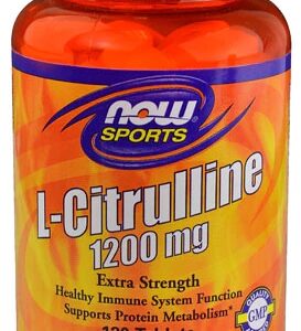 NOW Foods Sports L-Citrulline Extra Strength -- 1200 mg - 120 Tablets