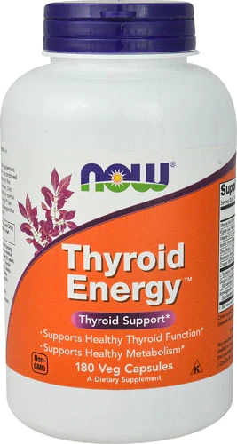 Comprar NOW Foods Thyroid Energy™ -- 180 Veg Capsules
