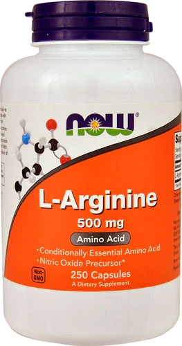 Comprar NOW L-Arginine -- 500 mg - 250 Capsules