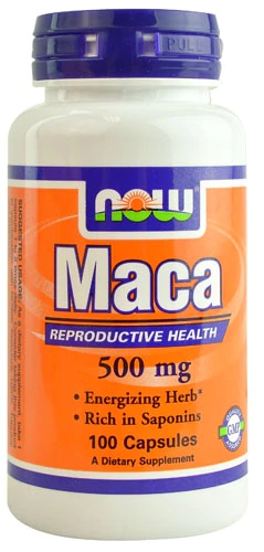 NOW Maca -- 500 mg - 100 Veg Capsules