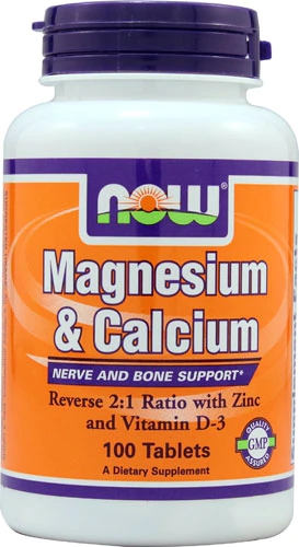 Comprar NOW Magnesium & Calcium -- 100 Tablets