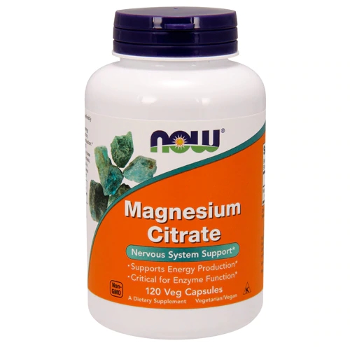 Comprar NOW Magnesium Citrate -- 120 Veg Capsules