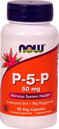Comprar NOW P-5-P -- 50 mg - 90 Veg Capsules
