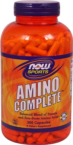 NOW Sports Amino Complete™ -- 360 Veg Capsules