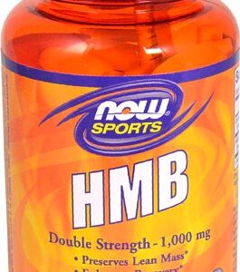 NOW Sports HMB Double Strength -- 1000 mg - 90 Tablets