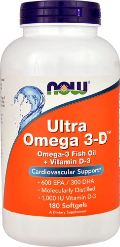 Comprar NOW Ultra Omega 3-D™ -- 180 Fish Softgels