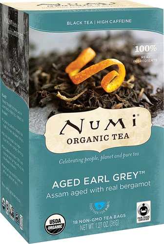 Comprar Numi Organic Black Tea Earl Grey -- 18 Tea Bags