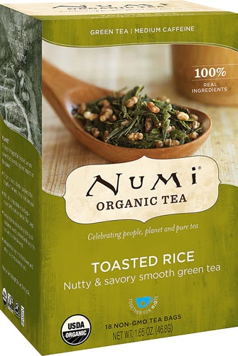 Numi Organic Tea Matcha Toasted Rice -- 18 Tea Bags